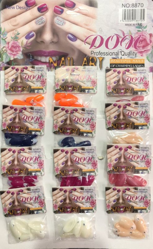 DON Nail Art Eautifull Nails of Charming Ladies- 8870